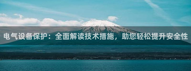 凯发k8娱乐平台下载：电气设备保护：全面解读技术措